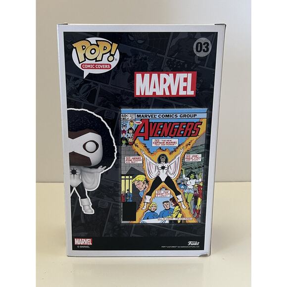 Funko Pop! Comic Covers Captain Marvel Monica Rambeau #03 Target Exclusive NEW - Picture 2 of 5